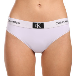 Stringi damskie Calvin Klein fioletowy (QF7248E-LL0)