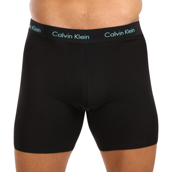 3PACK bokserki męskie Calvin Klein czarny (NB1770A-MXT)