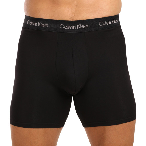 3PACK bokserki męskie Calvin Klein czarny (NB1770A-MXT)