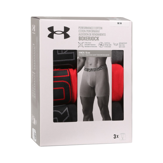 3PACK bokserki męskie Under Armour wielokolorowe (1383889 025)