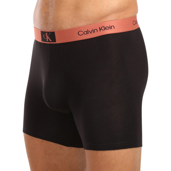 3PACK bokserki męskie Calvin Klein czarny (NB3529A-MTF)