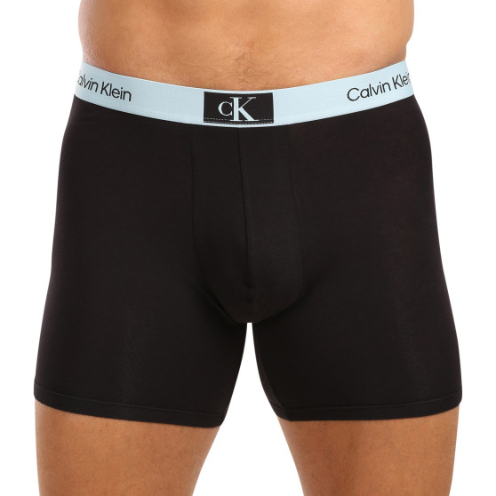 3PACK bokserki męskie Calvin Klein czarny (NB3529A-MTF)