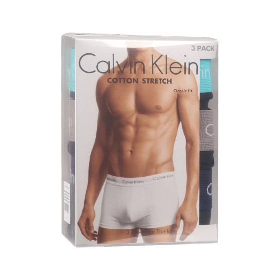 3PACK bokserki męskie Calvin Klein czarny (U2664G-MXW)