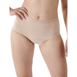 Shreddies Damskie majtki funkcyjne na wzdęcia Hi-Waist Beige (SHRED102B)