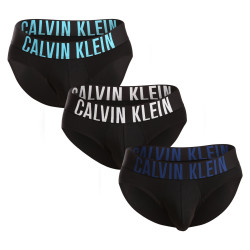 3PACK slipy męskie Calvin Klein czarny (NB3607A-LXT)
