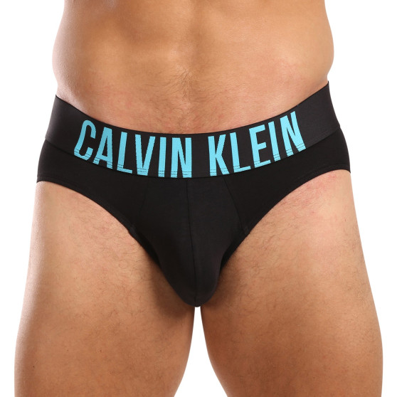 3PACK slipy męskie Calvin Klein czarny (NB3607A-LXT)