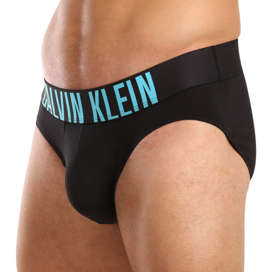 3PACK slipy męskie Calvin Klein czarny (NB3607A-LXT)