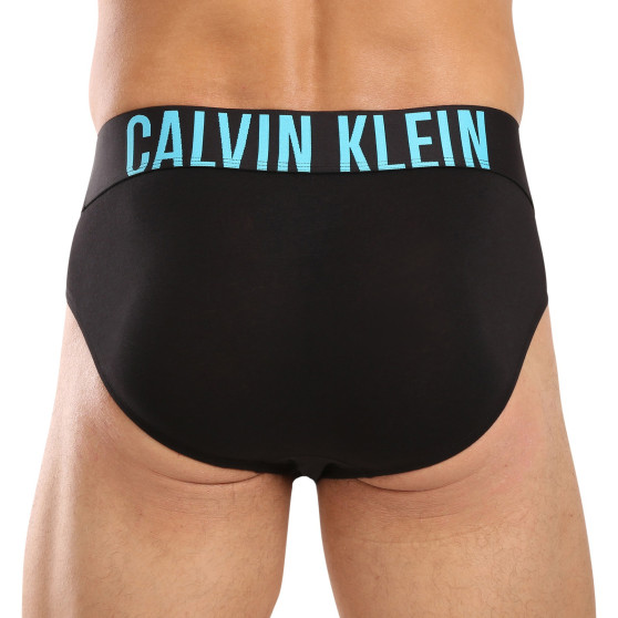 3PACK slipy męskie Calvin Klein czarny (NB3607A-LXT)