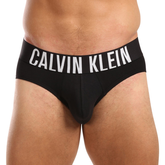 3PACK slipy męskie Calvin Klein czarny (NB3607A-LXT)