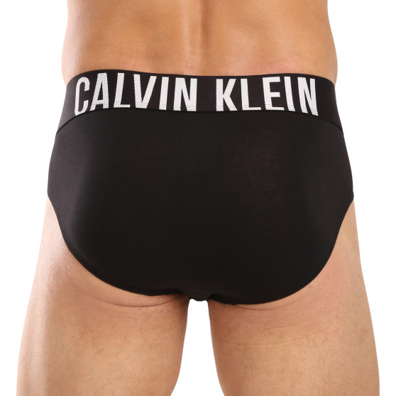 3PACK slipy męskie Calvin Klein czarny (NB3607A-LXT)