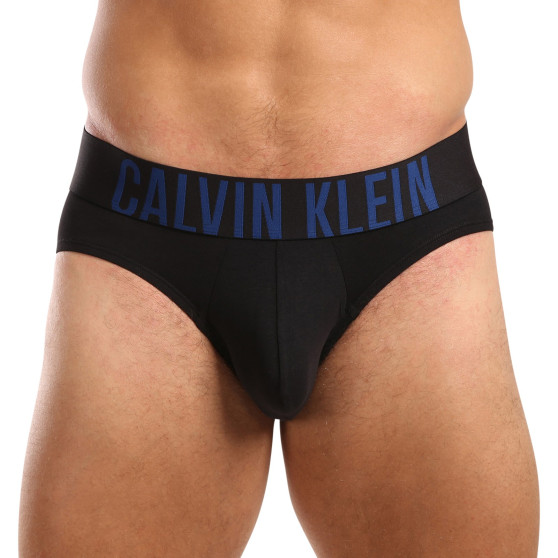 3PACK slipy męskie Calvin Klein czarny (NB3607A-LXT)