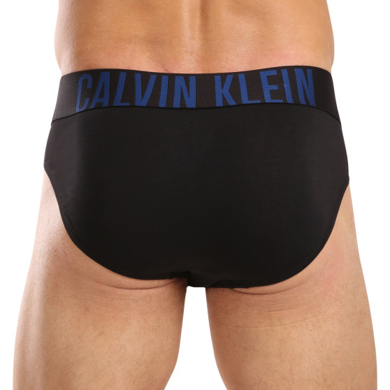 3PACK slipy męskie Calvin Klein czarny (NB3607A-LXT)