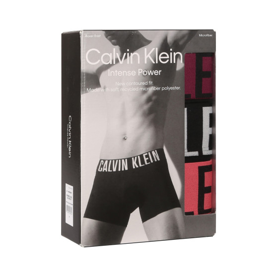 3PACK bokserki męskie Calvin Klein czarny (NB3612A-MDL)