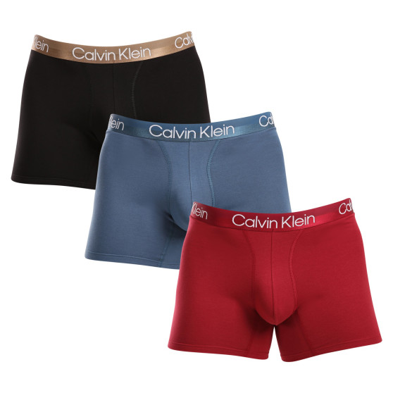 3PACK bokserki męskie Calvin Klein wielokolorowe (NB2971A-MCI)