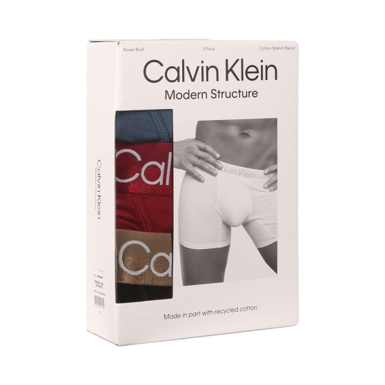 3PACK bokserki męskie Calvin Klein wielokolorowe (NB2971A-MCI)