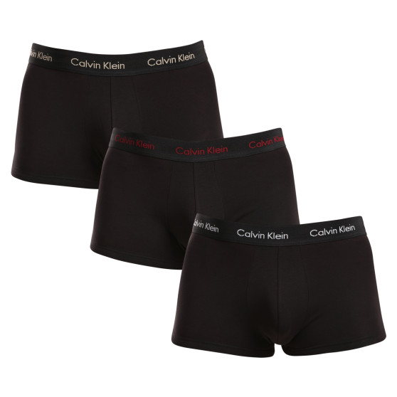 3PACK bokserki męskie Calvin Klein czarny (U2664G-NOU)