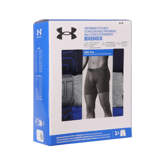 3PACK bokserki męskie Under Armour wielokolorowe (1383884 410)