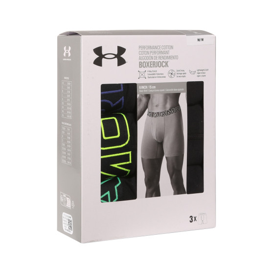 3PACK bokserki męskie Under Armour wielokolorowe (1383889 002)