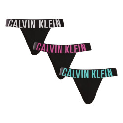 3PACK skarpety męskie Calvin Klein czarny (NB3606A-LXR)