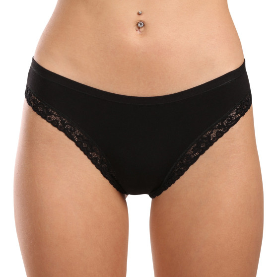 Lovelygirl Brazylijskie czarne damskie (3885-black)