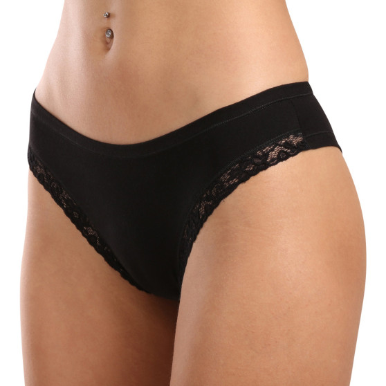 Lovelygirl Brazylijskie czarne damskie (3885-black)