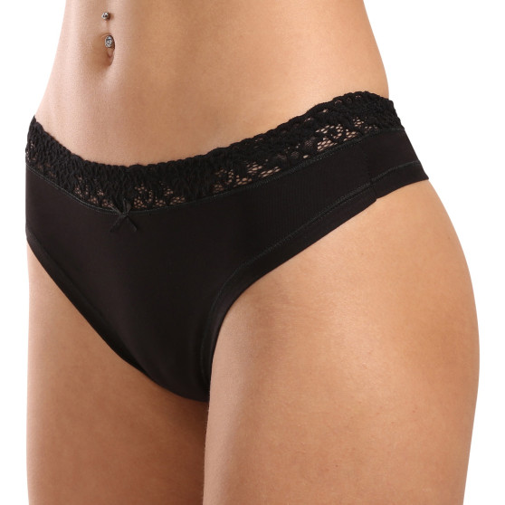 Stringi damskie Lovelygirl czarny (8307-black)