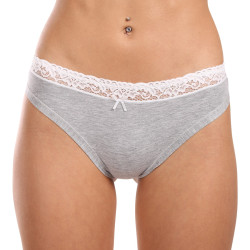 Stringi damskie Lovelygirl szare (8307-grey)