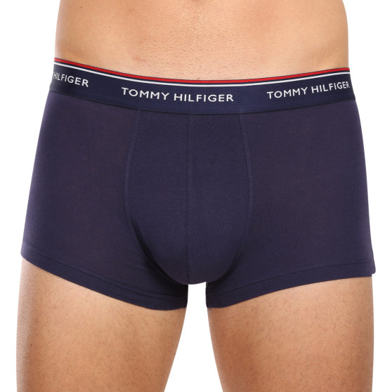 3PACK Tommy Hilfiger bokserki męskie oversize ciemnoniebieskie (1U87905252 05G)