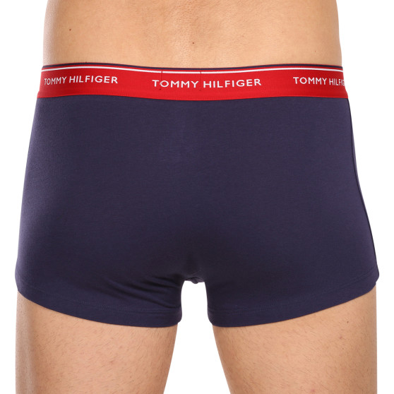 3PACK Tommy Hilfiger bokserki męskie oversize ciemnoniebieskie (1U87905252 05G)