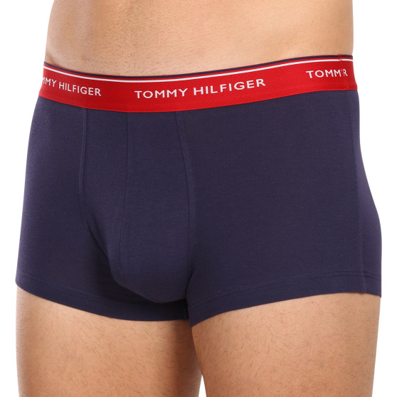 3PACK Tommy Hilfiger bokserki męskie oversize ciemnoniebieskie (1U87905252 05G)