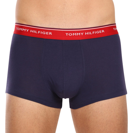 3PACK Tommy Hilfiger bokserki męskie oversize ciemnoniebieskie (1U87905252 05G)