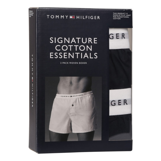 2PACK Bokserki męskieTommy Hilfiger niebieski (UM0UM03376 0SU)