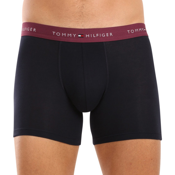 3PACK bokserki męskie Tommy Hilfiger ciemnoniebieski (UM0UM02765 0VZ)