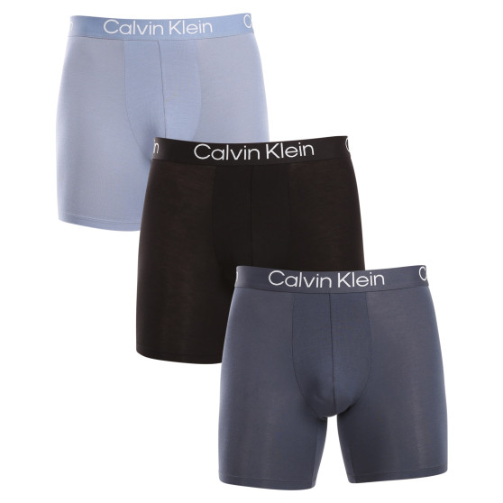 3PACK bokserki męskie Calvin Klein wielokolorowe (NB3188A-PU5)