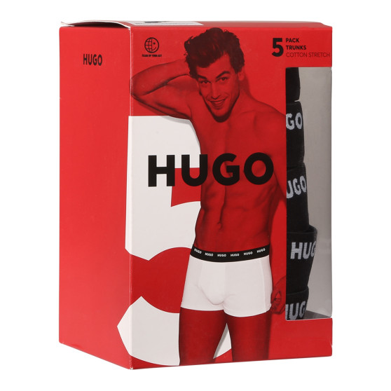 5PACK bokserki męskie HUGO wielokolorowe (50479944 981)