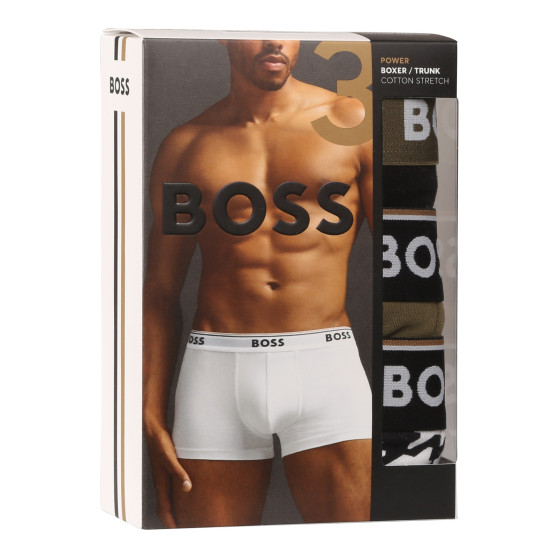 3PACK bokserki męskie BOSS wielokolorowe (50517829 965)