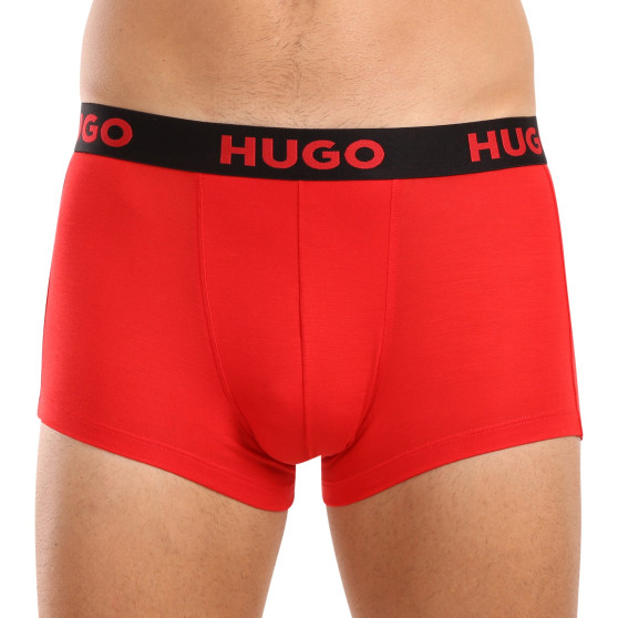 3PACK bokserki męskie HUGO wielokolorowe (50496723 982)