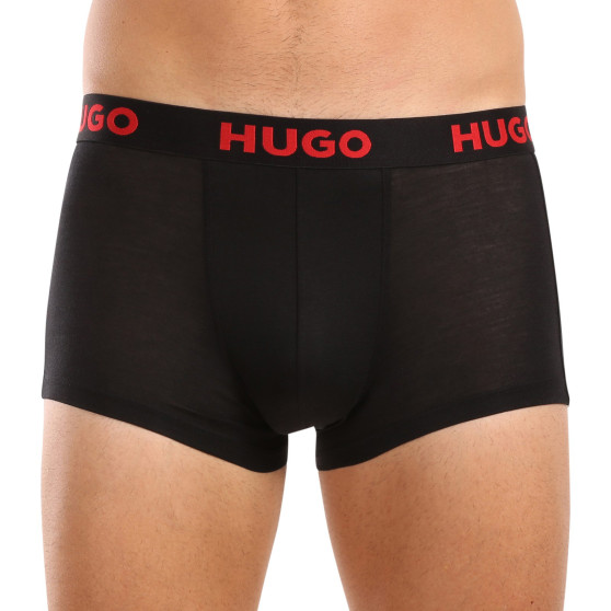 3PACK bokserki męskie HUGO wielokolorowe (50496723 982)