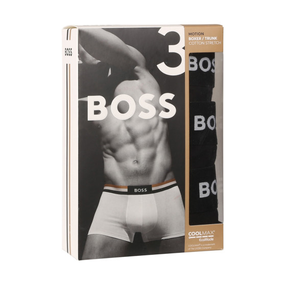 3PACK bokserki męskie BOSS czarny (50516542 001)