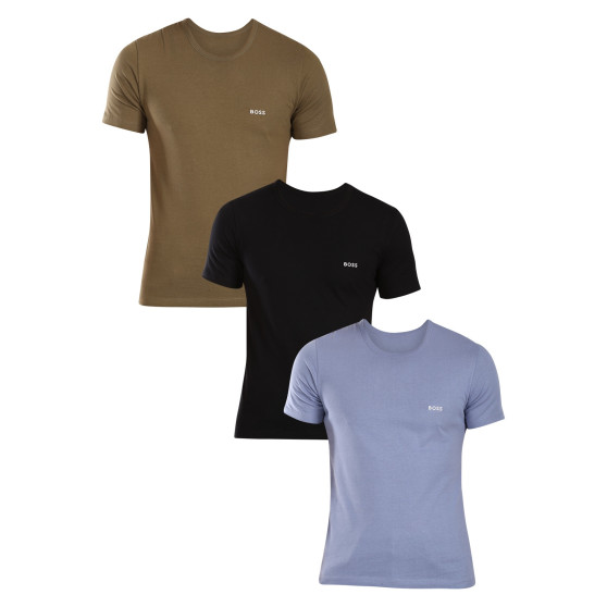 3PACK t-shirt męski Tommy Hilfiger wielokolorowy (2S87905187 0TJ)