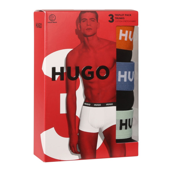 3PACK bokserki męskie HUGO wielokolorowe (50517878 961)