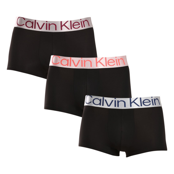 3PACK bokserki męskie Calvin Klein czarny (NB3074A-MJ3)