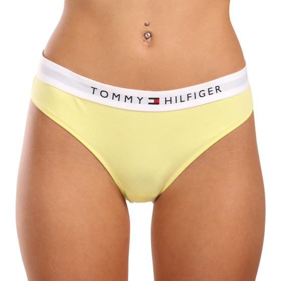 Majtki damskie Tommy Hilfiger żółty (UW0UW04145 ZIN)