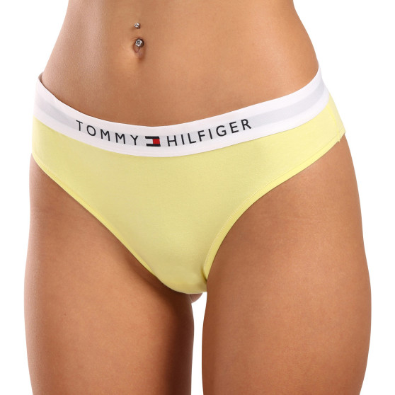 Majtki damskie Tommy Hilfiger żółty (UW0UW04145 ZIN)