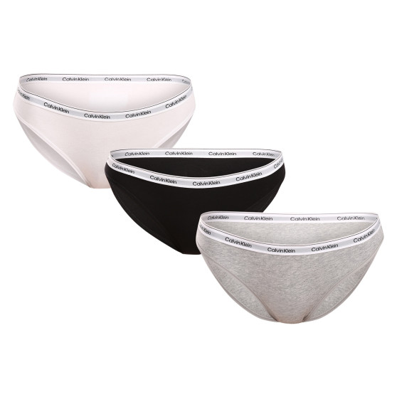 3PACK majtki damskie Calvin Klein wielokolorowe (QD5207E-NPA)