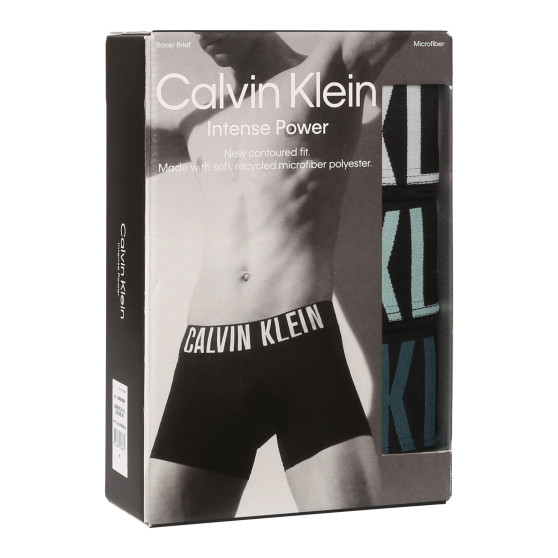 3PACK bokserki męskie Calvin Klein czarny (NB3612A-Q1L)