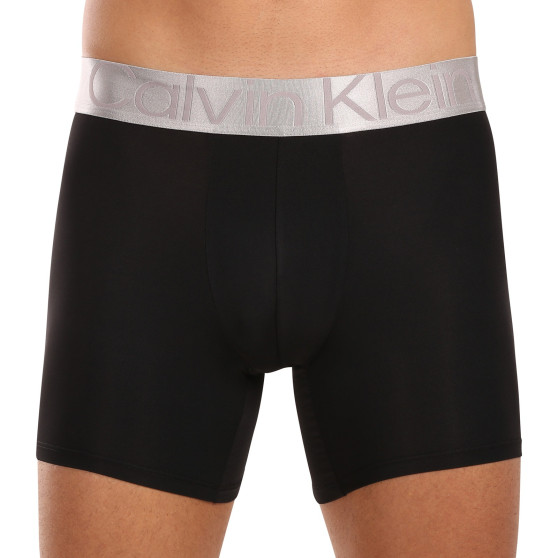 3PACK bokserki męskie Calvin Klein czarny (NB3075A-QTE)