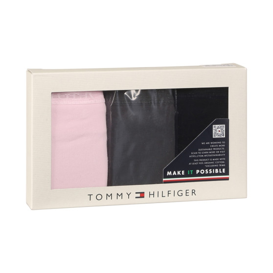 3PACK majtki damskie Tommy Hilfiger wielokolorowe (UW0UW04895 0VQ)