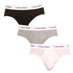 3PACK slipy męskie Calvin Klein wielokolorowe (U2661G-998)