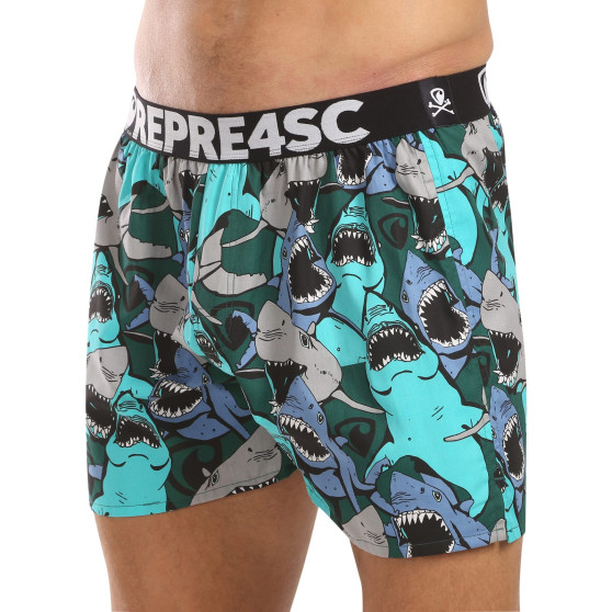 Represent Męskie spodenki na wyłączność Mike Happy Sharks (R4M-BOX-0709)